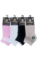 STRENNA BAYAN TÜLLÜ ASORTİ PATİK ÇORAP BAMBU 36-40