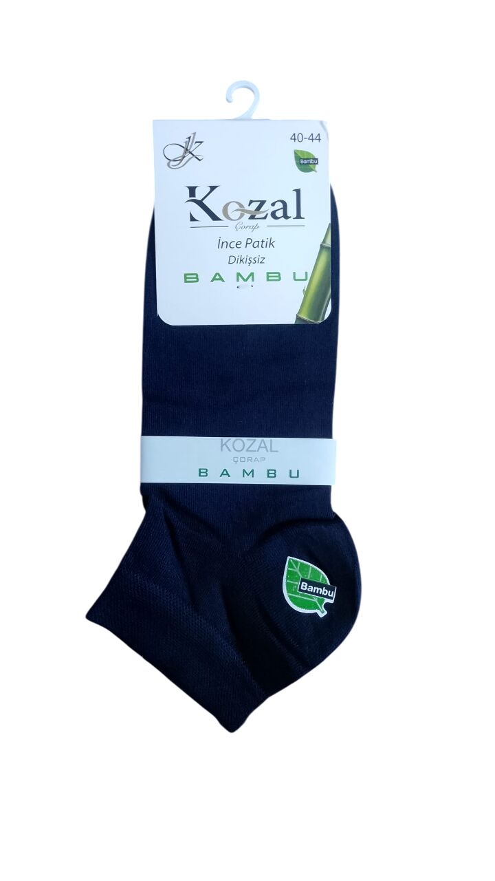KOZAL İNCE ERKEK PATİK ÇORAP BAMBU 40-44