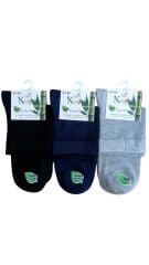 KOZAL ERKEK ORTA KONÇ ÇORAP BAMBU 41-45