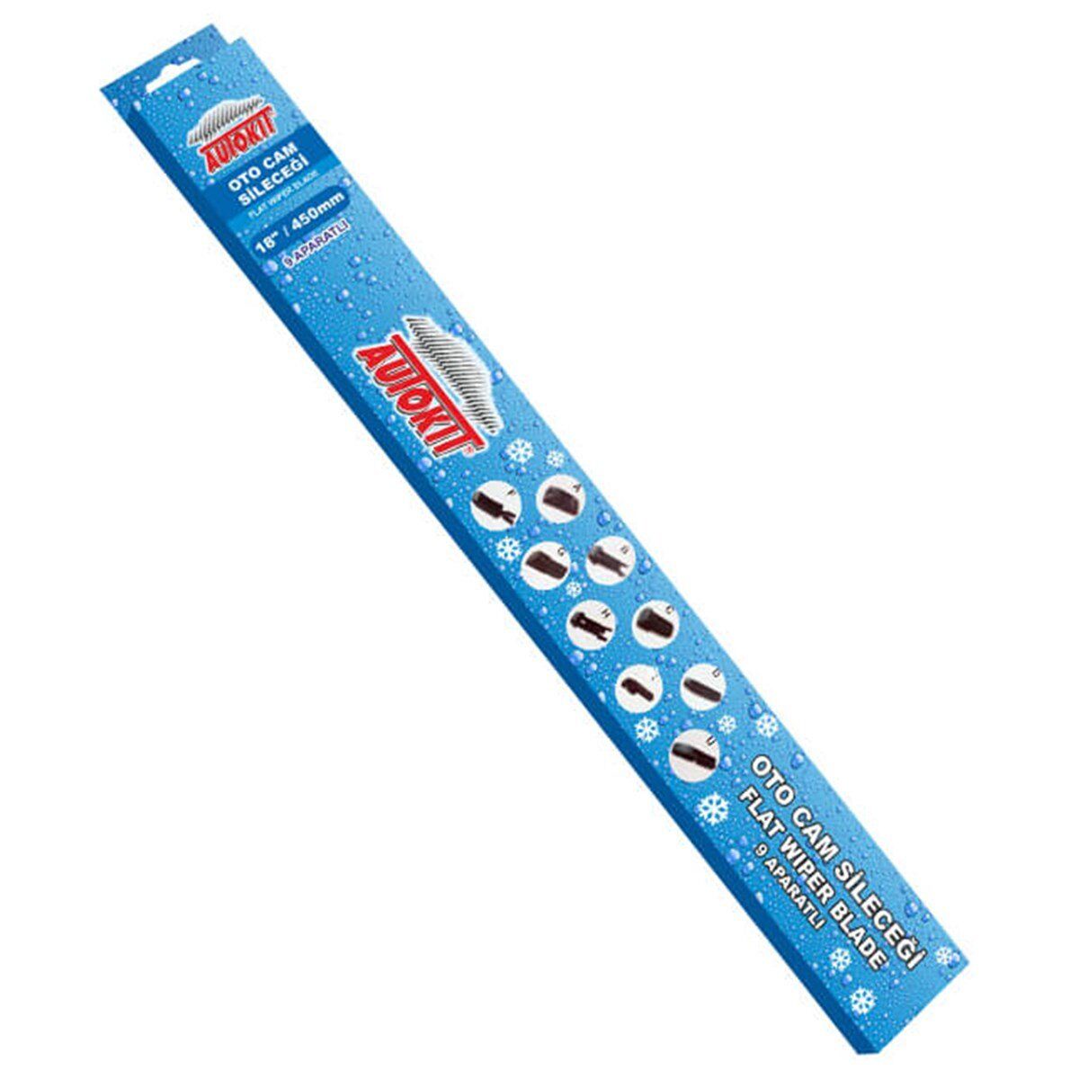 AUTOKİT FA1-772 SİLECEK 12 APARATLI 18 INC 45 CM