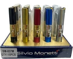 SM-837M METAL ÇAKMAK SİLVİO MONETTİ