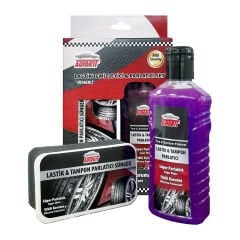 AUTOKİT FA2-1287 LASTİK TAMPON PARLATICI SÜNGERLİ SET 200 ML