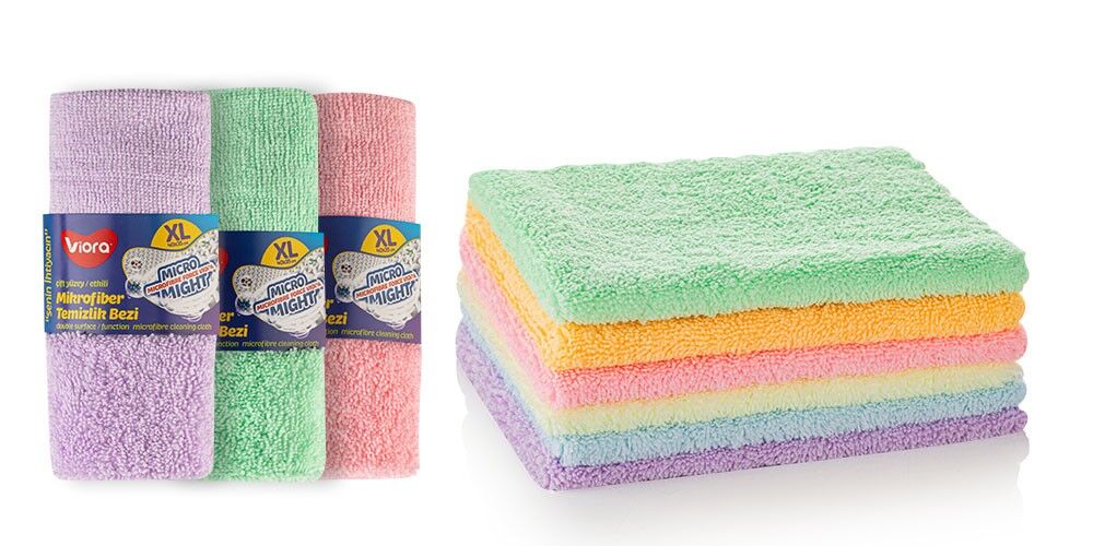 VİORA 40X35 CM TEMİZLİK BEZİ MİKROFİBER VRP-325