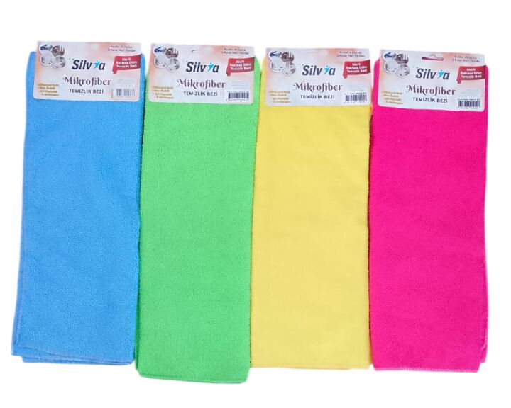 SİLVİA 50X70 HAVLU BEZ MİKROFİBER KARTELALI