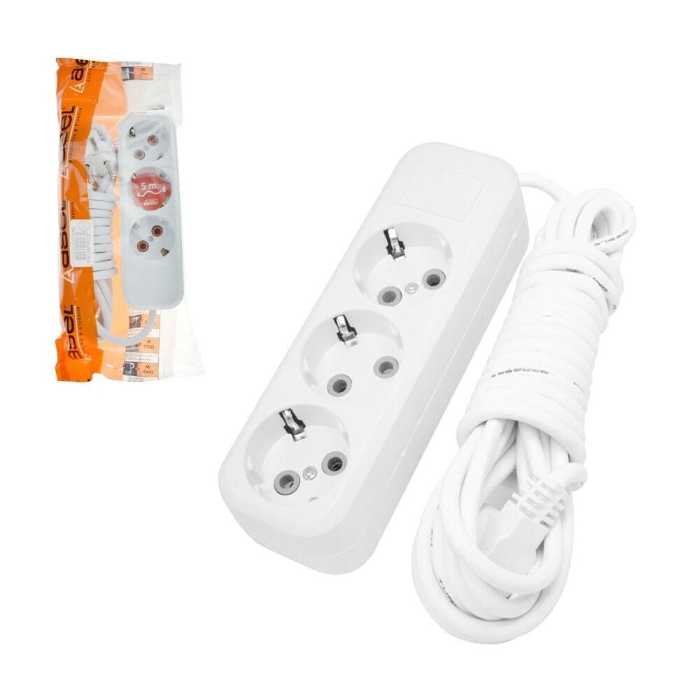 ASEL 3 LÜ 5 MT GRUP PRİZ