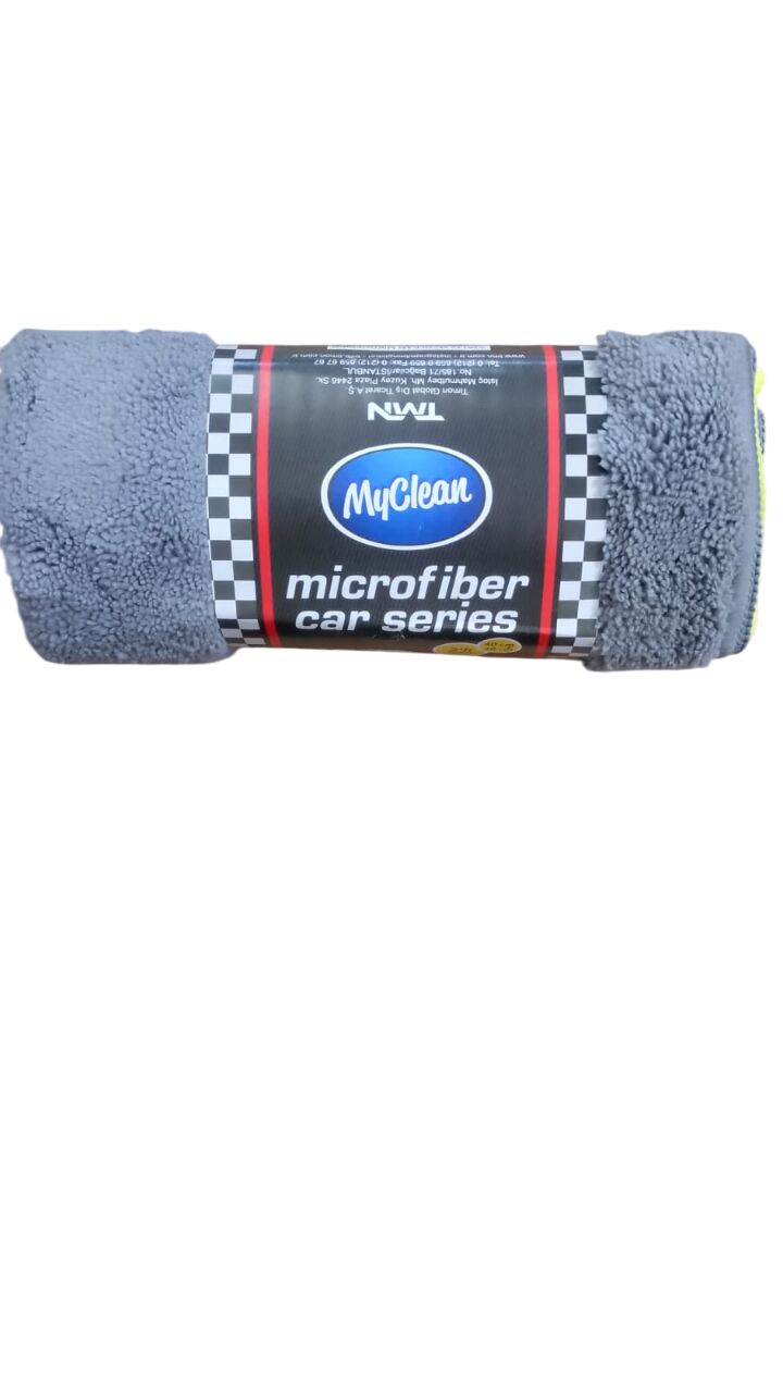 MYCLEAN 40X40 MİKROFİBER 2 Lİ OTO BEZİ MY-16