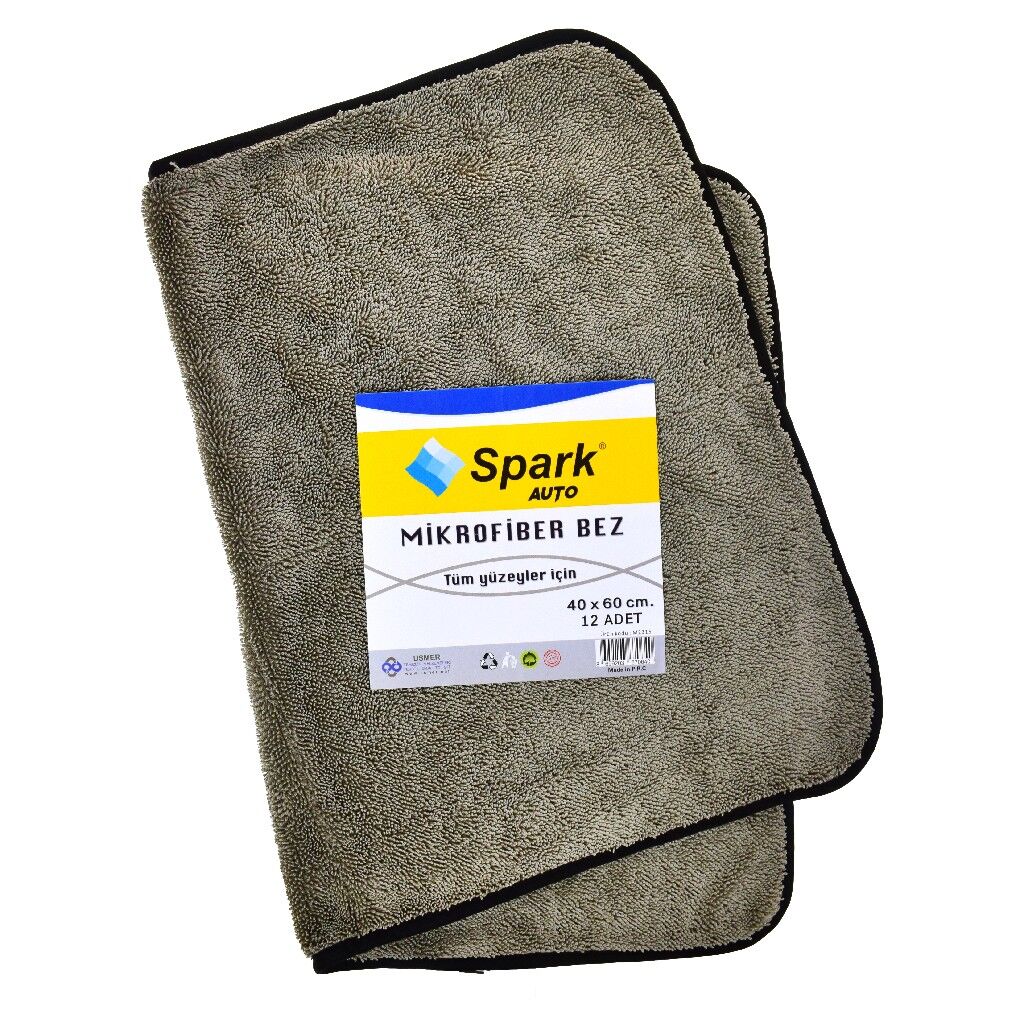 SPARK 40X60 M-2315 MİKROFİBER OTO KURULAMA BEZİ