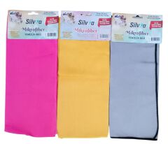SİLVİA 40X40 MİKROFİBER CAM BEZİ KARTELA