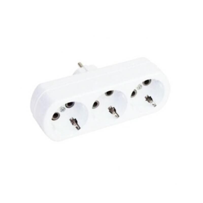 ASEL KABLOSUZ 3 LÜ DÜZ PRİZ 16A 250V