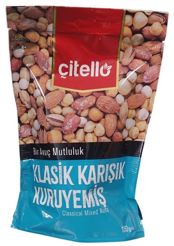 ÇİTELLO 150 GR KLASİK KARIŞIK ÇEREZ(KOLİ 12 Lİ)