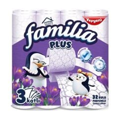 FAMİLİA 32 Lİ TUVALET KAĞIDI SİHİRLİ ÇİÇEK PARFÜMLÜ
