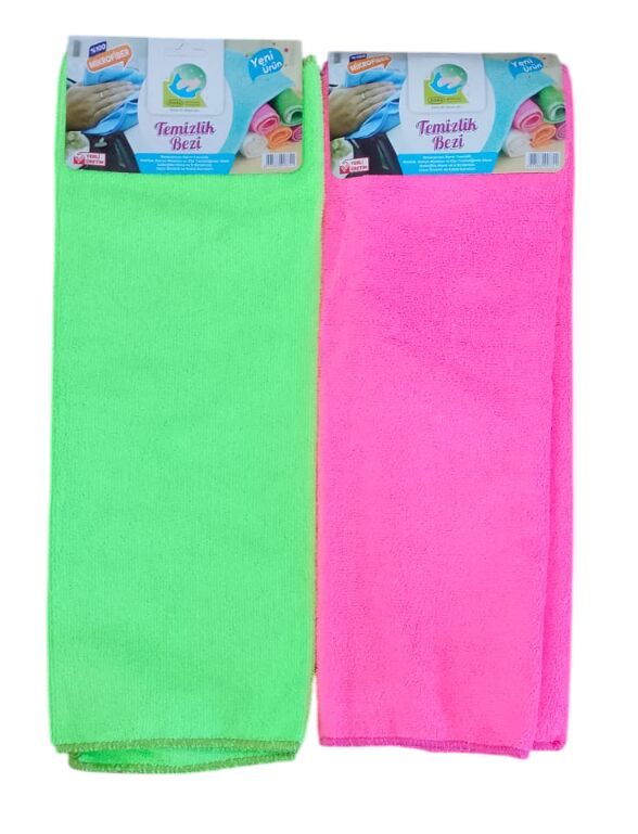 ALMİX 50X70 MİKROFİBER HAVLU BEZ KARTELALI (KALIN)