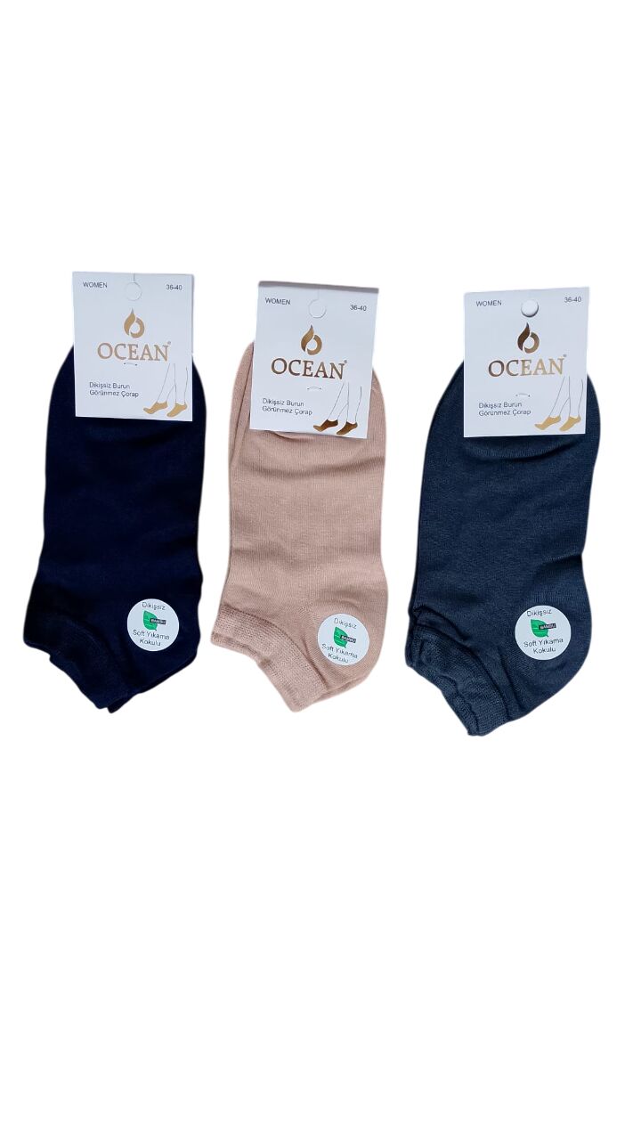 OCEAN BAYAN SPOR PATİK ÇORAP