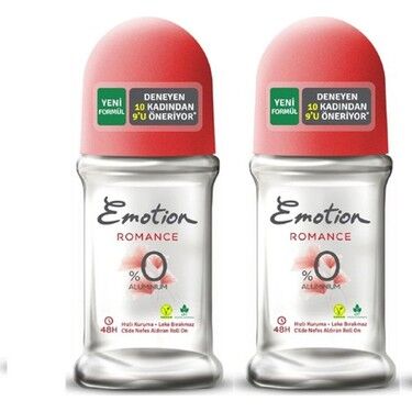 EMOTİON ROLLON ROMANCE 50ML 2 Lİ