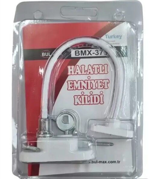 BULMAX BEYAZ HALATLI EMNİYET KİLİDİ BMX-3758
