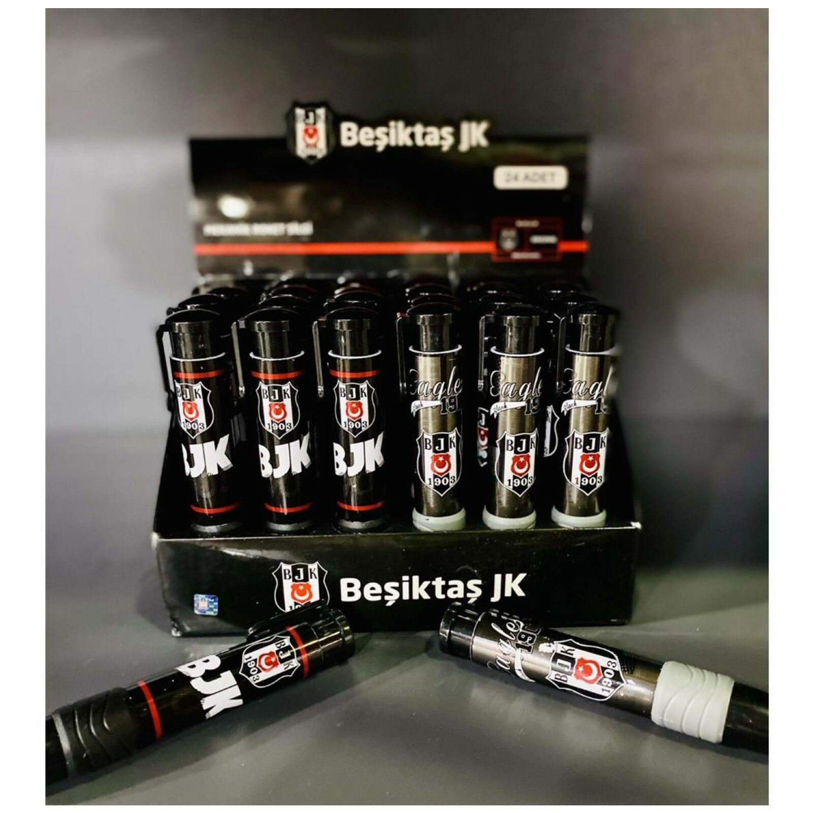 BEŞİKTAŞ MEKANİK ROKET SİLGİ LİSANSLI 24'LÜ