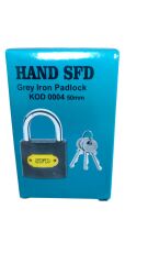 HAND SFD GRİ NORMAL ASMA KİLİT 50 MM