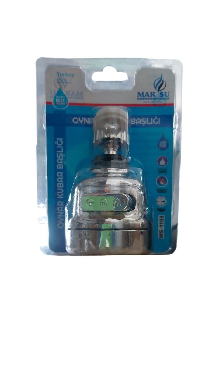 MAKSU OYNAR KUBAR BAŞLIĞI KROM VAKUMLU MS-1198