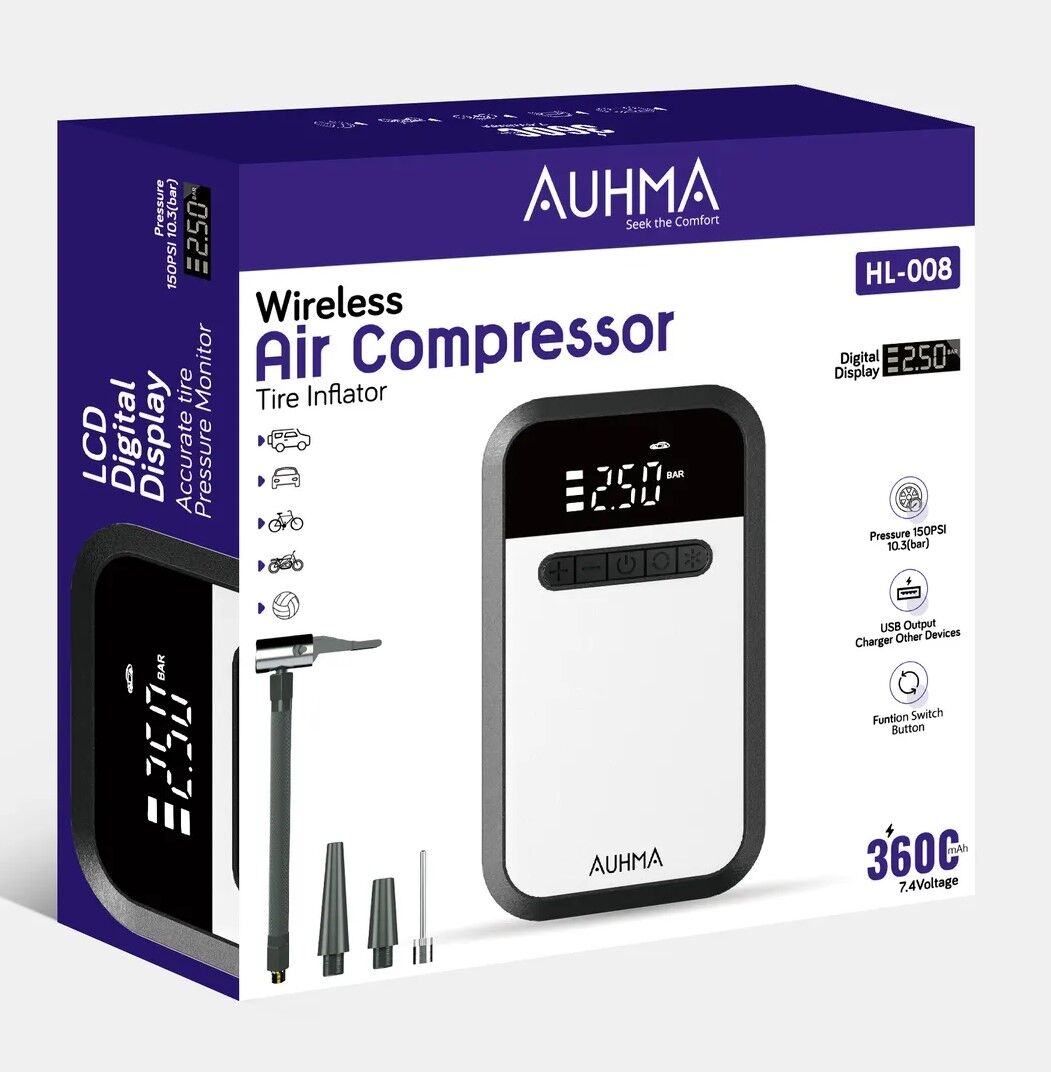 AUHMA HL-008 DİJİTAL HAVA POMPASI