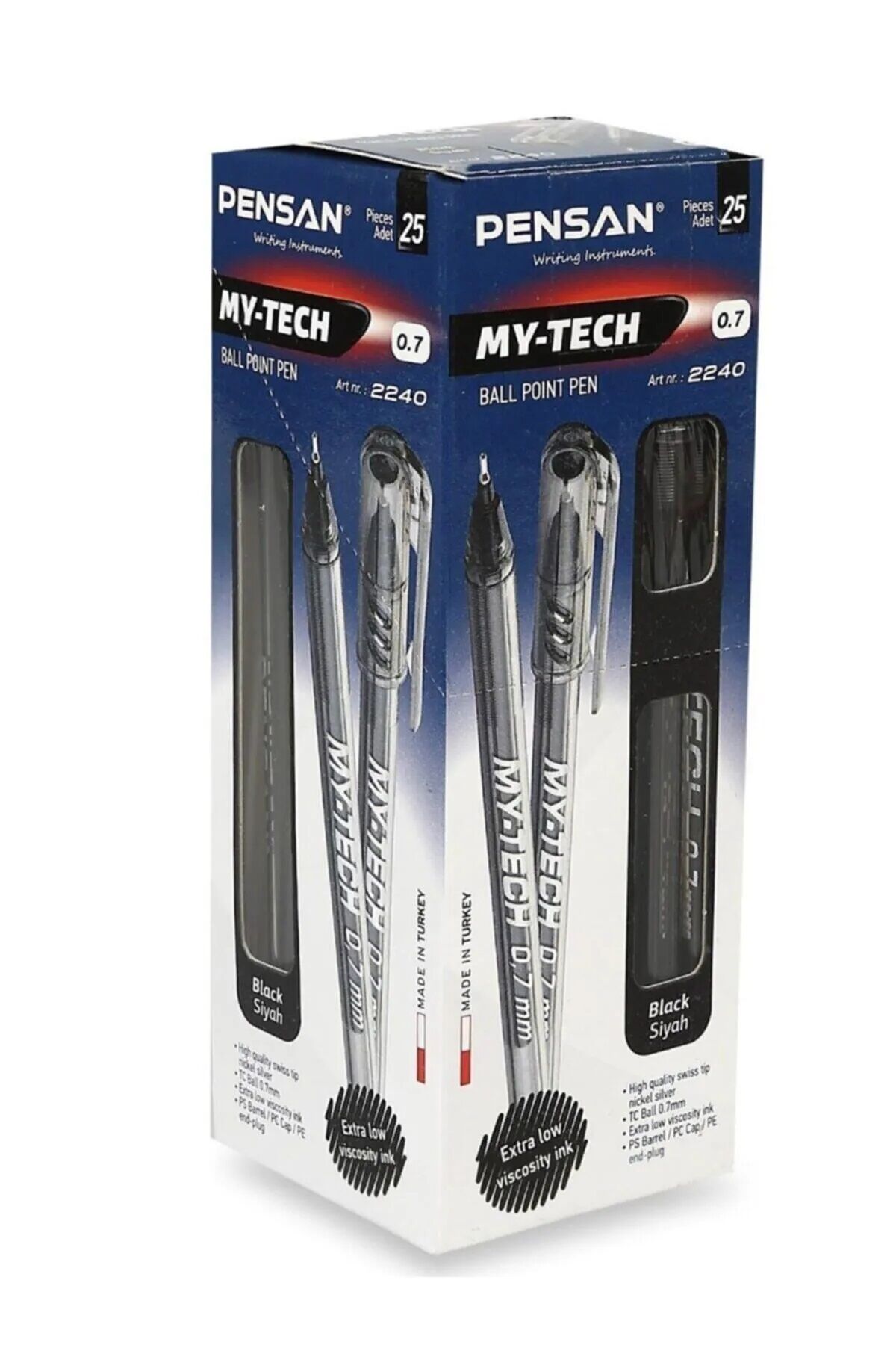 PENSAN MY-TECH SİYAH TÜKENMEZ