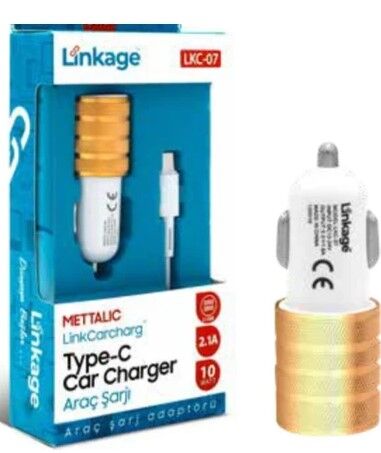 LİNKAGE LKC-07 TYPE-C ARAÇ ŞARJ  SETİ
