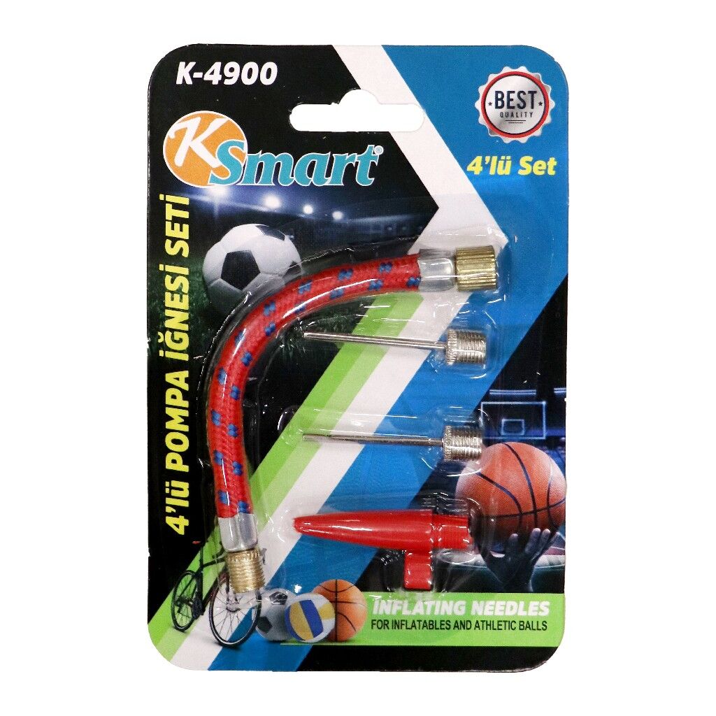 K-SMART POMPA İĞNESİ SETİ 4LÜ K-4900