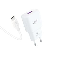 LİNKTECH T443 TYPE-C  KABLOLU ŞARJ ALETİ  18W