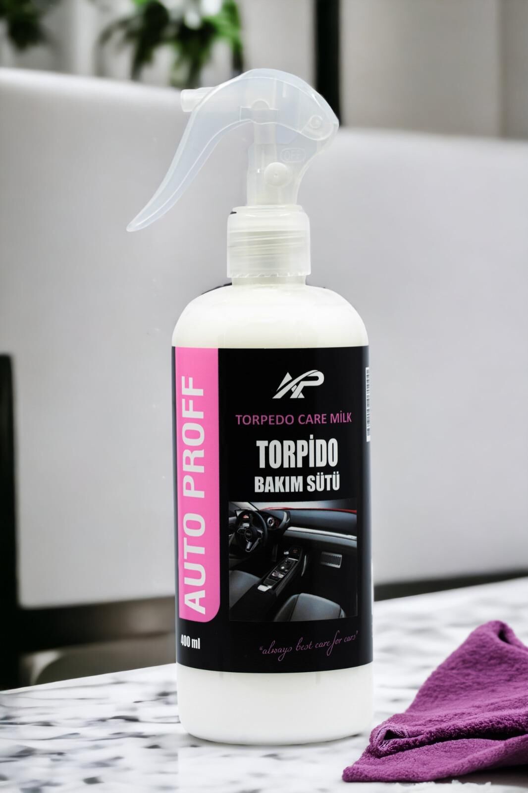 AUTO PROFF TORPİDO BAKIM SÜTÜ SPREY  400 ML