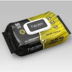 FLODEX YELLOW ISLAK MENDİL 90 LI (SARI PKT)