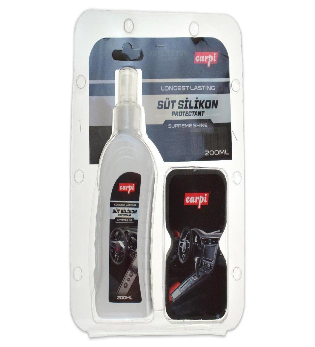 CARPİ SÜT SİLİKON PARLATICI VE SÜNGER 200 ML 091 20 20