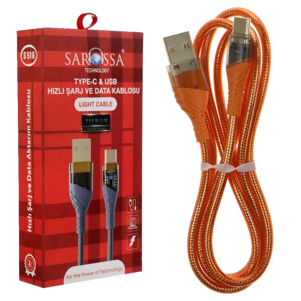 SRS S516 TYP-C IŞIKLI KABLO