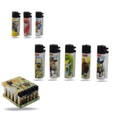 I-LIGHTER YUVARLAK BASKILI ÇAKMAK 30 LU