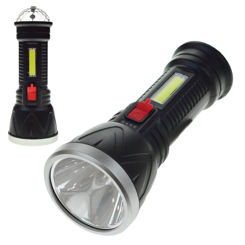 PANTHER USB ŞARJLI EL FENERİ PT-DSC01