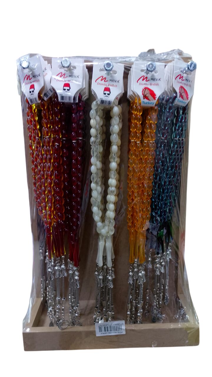 MEVA M65 LÜKS DAMLA TESBİH STANT 60 LI