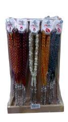 MEVA M65 LÜKS DAMLA TESBİH STANT 60 LI