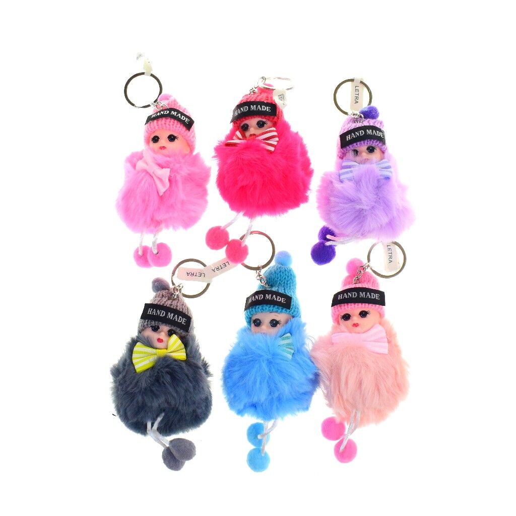 PELUŞ ANH-2082 FİYONKLU KIZ ANAHTARLIK