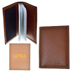 LETRA KRT-1085 DİK DERİ KARTLIK