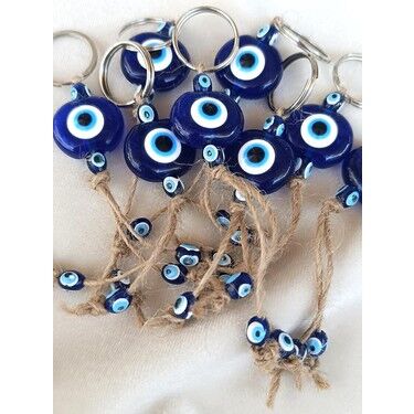 SASTA NAZAR BONCUKLU ANAHTARLIK MİNİ 144'Lİ *1