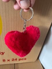 ANAHTARLIK PELUŞ KALP