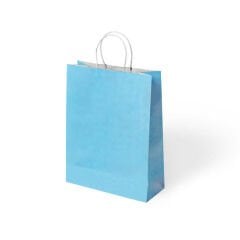 ELBİPAK KRAFT ÇANTA KARIŞIK RENK PUANTİYELİ 31X41 CM 25 Lİ