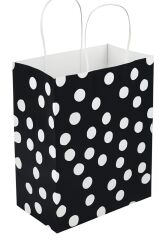 ELBİPAK KRAFT ÇANTA RENKLİ PUANTİYELİ 25X31 CM 25 Lİ