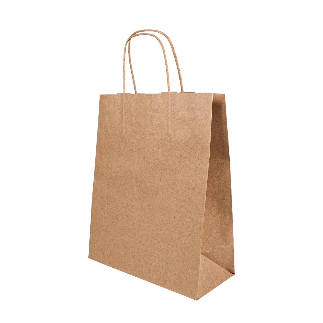 ELBİPAK KRAFT ÇANTA PUANTİYELİ 25X31 CM 25 Lİ