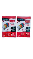 HELİOS 1 W MAVİ-YEŞİL AMPÜL LED TOP GECE LAMBASI