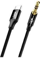 LİNKTECH A586 TYPE-C  AUX BEYAZ KABLO
