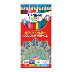 PENSAN KİDZ KURU BOYA 12 RENK