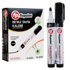 FİXPOİNT P-5723 SİYAH TAHTA KALEMİ